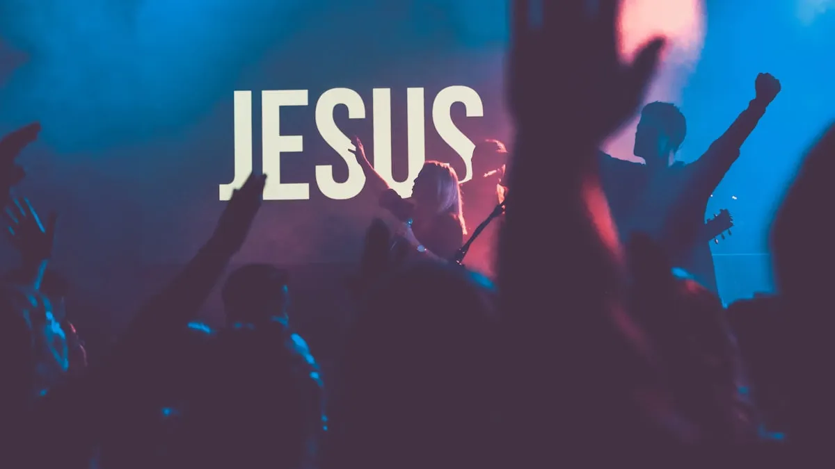 Gospel radio station website design inspiration